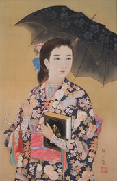 粥川伸二「娘」1928年