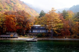 歴史と紅葉に包まれるイタリア大使館別荘記念公園