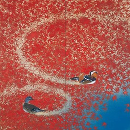 川端龍子「愛染」1934年