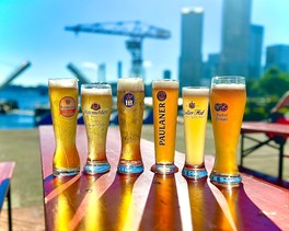 日本では出合う機会の少ない個性豊かなビールを味わうことができる