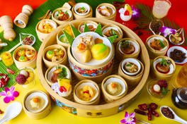 アジアンスパイスをテーマにしたチャイニーズアフタヌーンティー