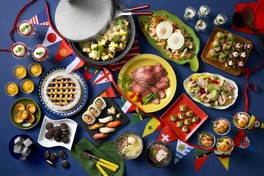 「食の万博」を体感できるメニューがそろう