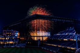 7月12日(土)の試合後には6000発超の花火が打ちあがる