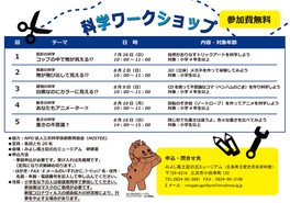 年8月16日 日 の広島県の夏休みイベント一覧 夏休みおでかけガイド ウォーカープラス