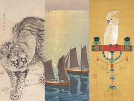 日本美術の名品がそろう