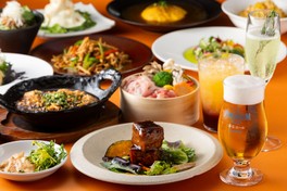 本格中華料理の食べ放題が楽しめる