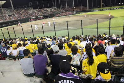 プロ野球ウエスタン・リーグ公式戦 阪神タイガース対中日ドラゴンズ