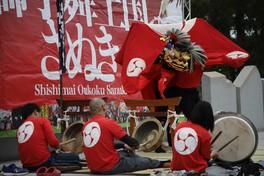 全国有数の獅子舞継承地である香川県に、数多くの獅子舞が集合