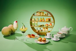 この夏だけのメロンスイーツが楽しめる