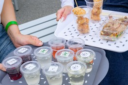 山形県が誇る酒の数々を楽しむことができる