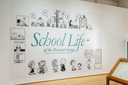 ピーナッツ・ギャングのスクールライフをテーマにした新企画展