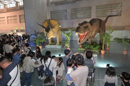 恐竜好きにはたまらない展示内容(画像は過去の会場の様子)
