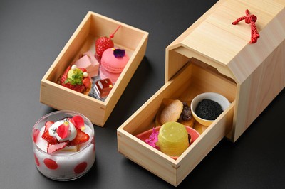 京の美味と春の苺を味わう和のアフタヌーンティーセット(京都府