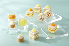 メロンとマンゴーをテーマにした初夏のスイーツビュッフェ