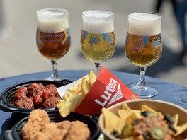 ベルギービールとフードが楽しめる