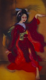 《幻覚(踊る女)》 1920(大正9)年