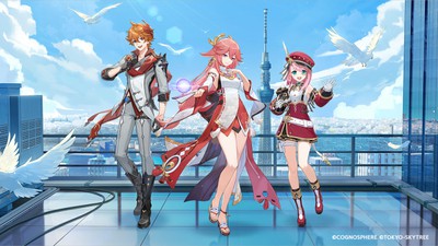 原神×TOKYO-SKYTREE「青空の大冒険～雷霊に導かれて～」