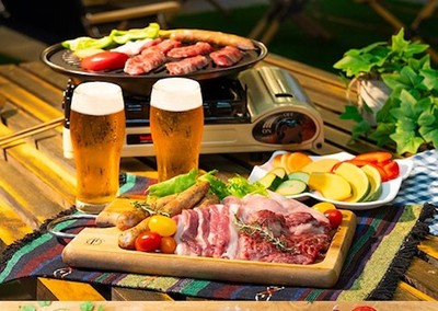 キッズプランを含む5つのBBQプランが用意されている