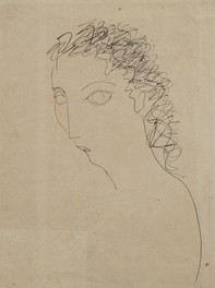 《女の顔》1932(昭和7)年頃　北海道立三岸好太郎美術館蔵