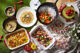 春のごちそうといちごスイーツが集結