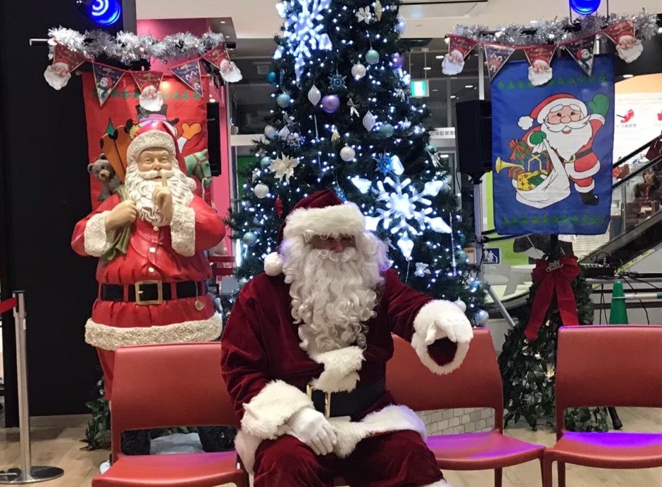 サンタさんと写真撮影会(四條畷)