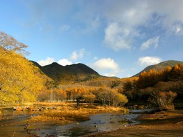 「光徳沼」は湧き水が流れ込んで生まれた美しい沼