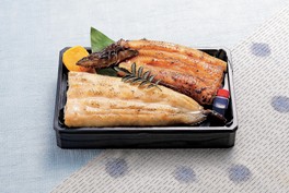 「桜島灰干し家 せいせん」桜島灰干しうなぎ食べ比べ弁当(3780円) ※実演、東武限定品、各日販売予定30折