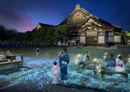 唐門・車寄せ 川音