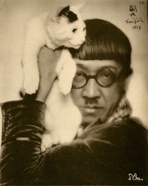 ドラ・カルムス《藤田》1927年　東京藝術大学所蔵