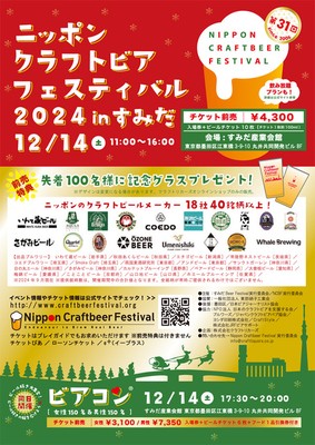 第31回ニッポンクラフトビアフェスティバル 2024 inすみだ