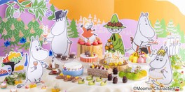 約25種のユニークなスイーツが楽しめる