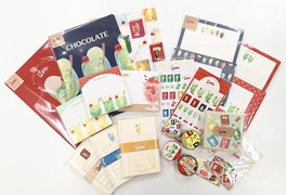 レトロデザインパッケージ柄をモチーフにしたメリーチョコレート雑貨は全30種類がラインナップ