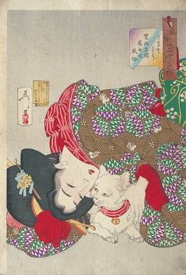 風俗三十二相 ねむさう 明治年間娼妓の風俗 | ToMuCo - Tokyo