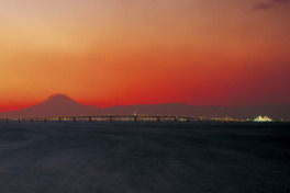 天気が良い日は富士山を望める