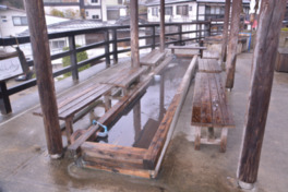 野沢温泉の中でも高台にある休憩スポット