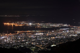 六甲山天覧台から見ることができる夜景
