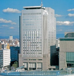 プラザのあるNHK名古屋放送センタービル