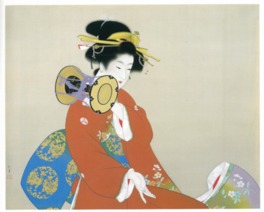 美人画を描き続けた松園は女性として初めての文化勲章を受章した