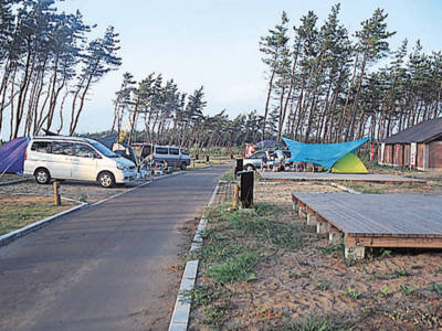 宮沢海岸オートキャンプ場キャンパルわかみ 秋田県 の情報 ウォーカープラス