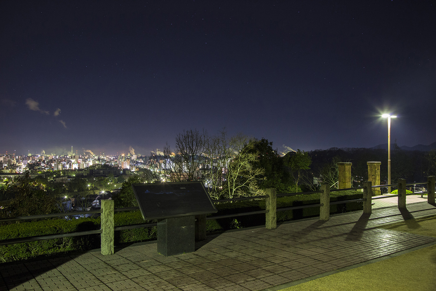 男山配水池公園 夜景時間 Yakei Hours ウォーカープラス