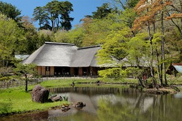 江戸時代末期の一般的な南部曲り家である旧星川家住宅