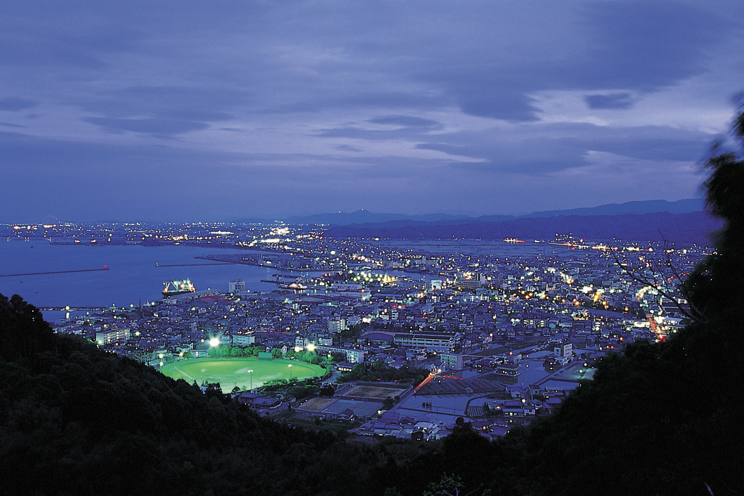 日峯大神子広域公園 展望広場 夜景時間 Yakei Hours ウォーカープラス