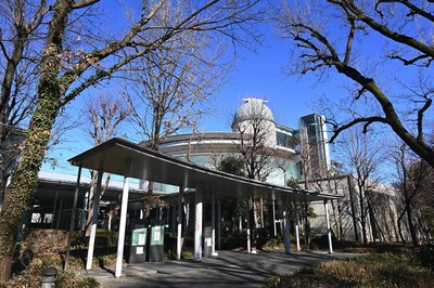 天体観測ドームが目印の博物館