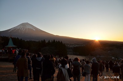 21年元旦の初日の出イベントは中止 まかいの牧場内 羊の放牧場の初日の出 静岡県 の情報 ウォーカープラス