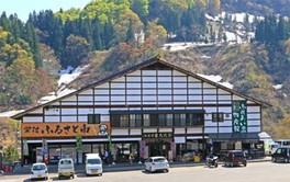 信州の北の玄関口にある道の駅