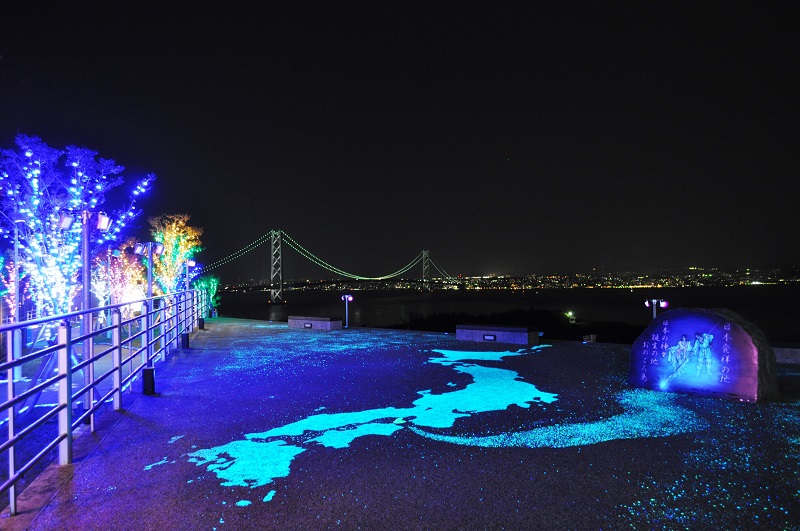 淡路sa 上り線 夜景時間 Yakei Hours ウォーカープラス