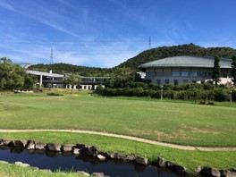 ピクニック原っぱではグラウンドゴルフが楽しめる