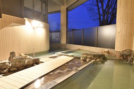 2019年4月にリニューアルした半露天風呂