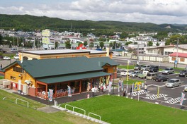 木の温もりが感じられる道の駅