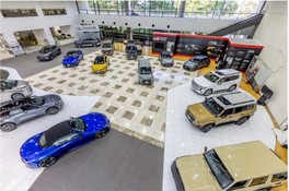 トヨタ・レクサス・GAZOO Racingの最新の車を展示